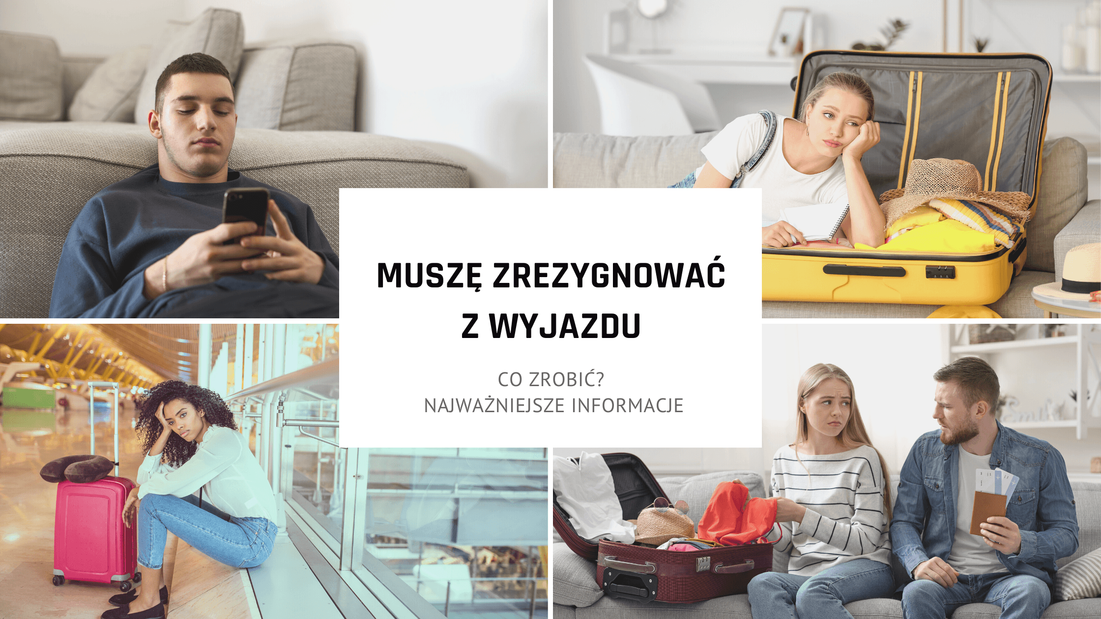 Muszę zrezygnować z wycieczki – co teraz? Praktyczny poradnik