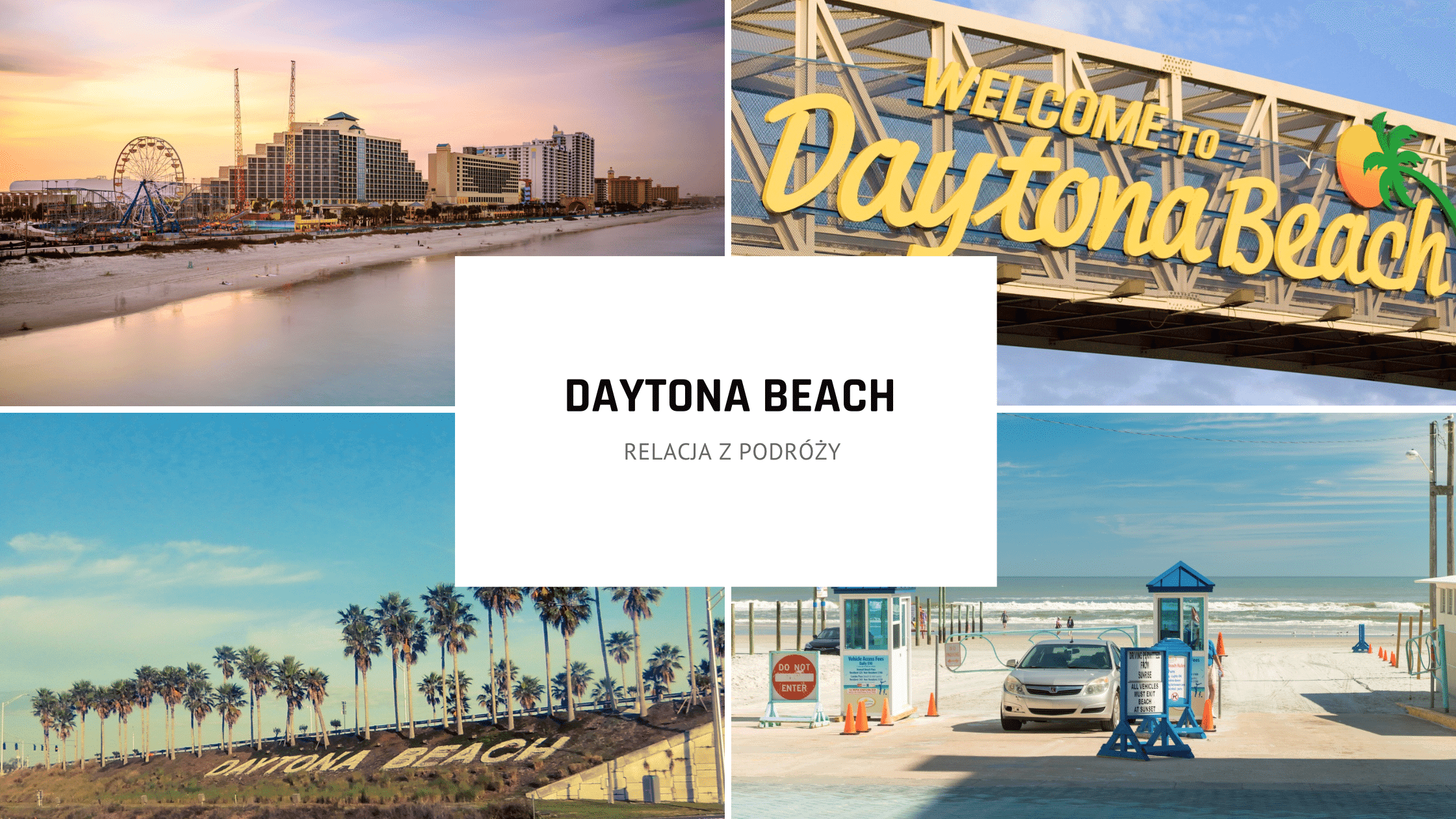 Daytona Beach – rajska plaża Florydy dla fanów słońca i prędkości