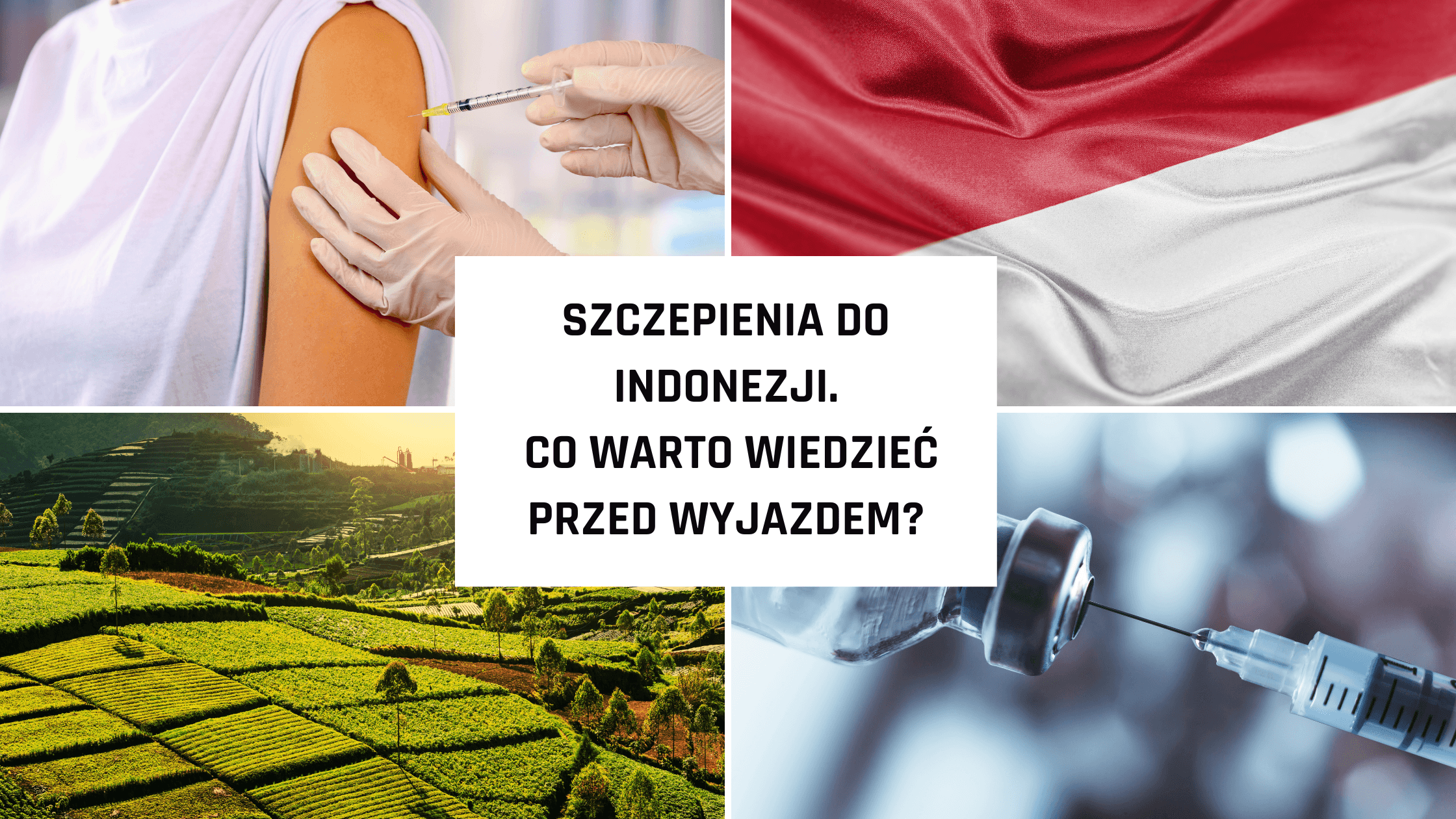 Szczepienia do Indonezji: co warto wiedzieć przed wyjazdem?