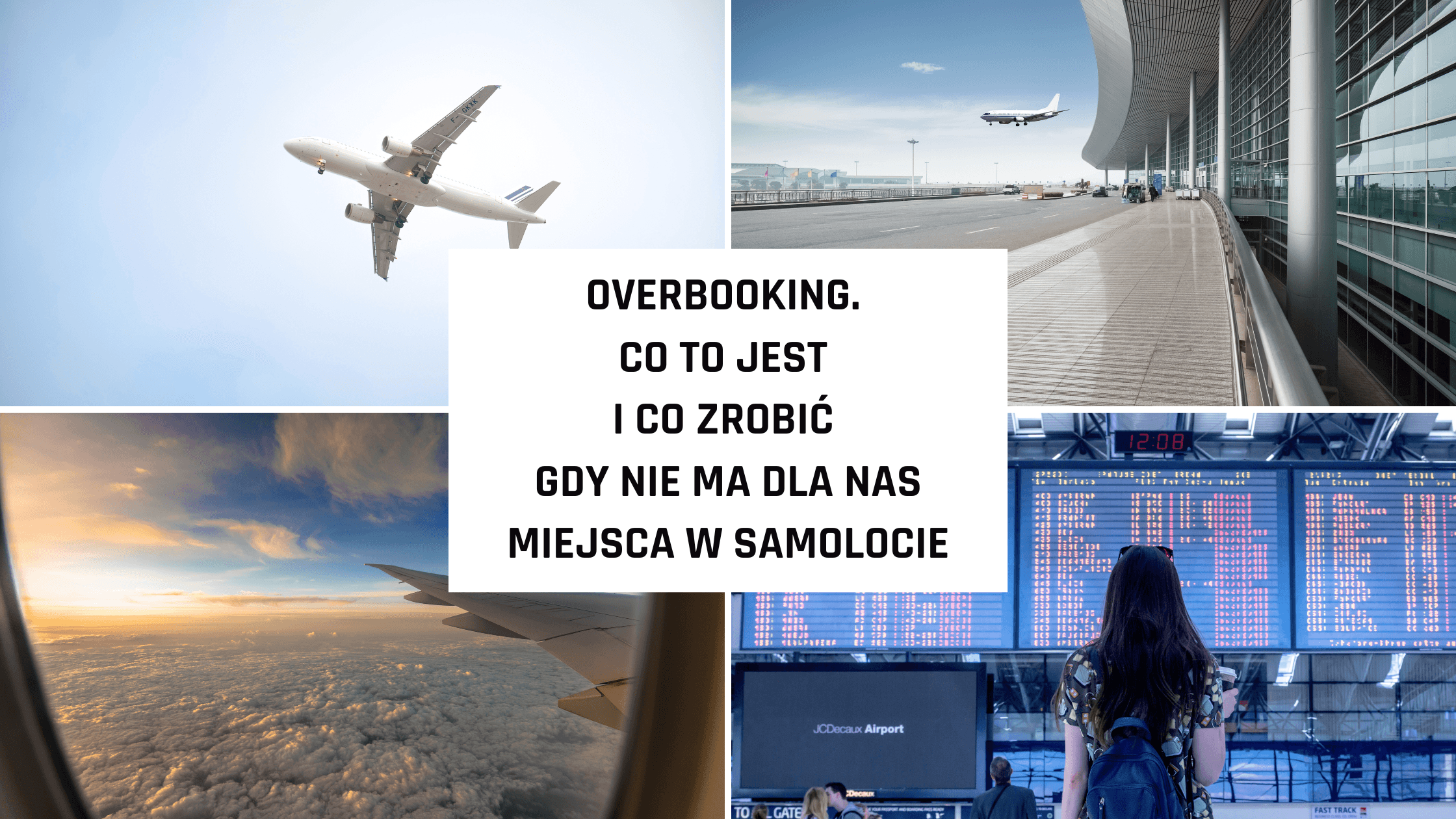 Overbooking. Co to jest i co zrobić gdy nie ma dla nas miejsca w samolocie